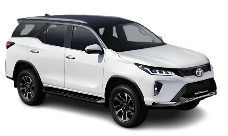 Fortuner Legender car rental goa